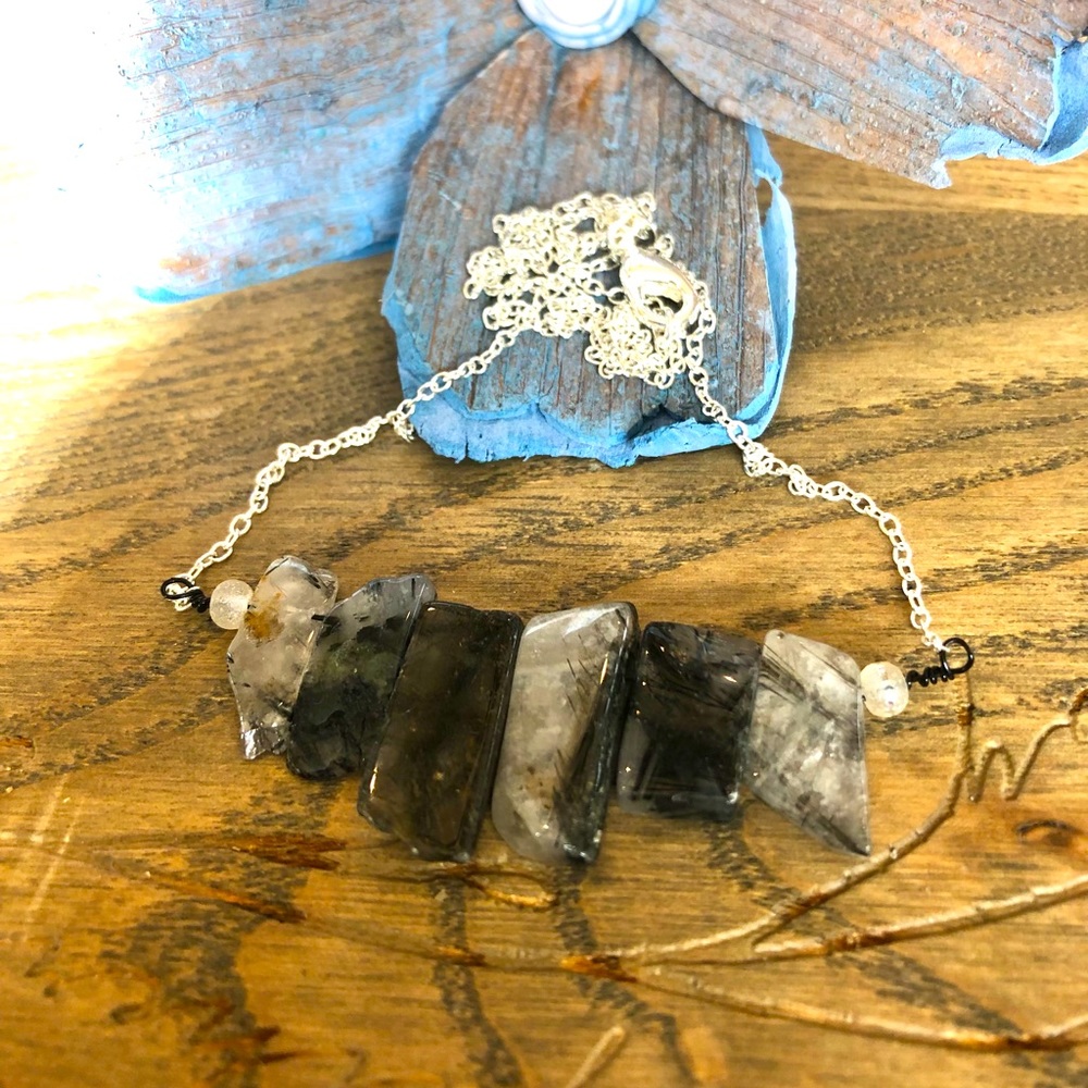 Tourmalated Quartz Necklace